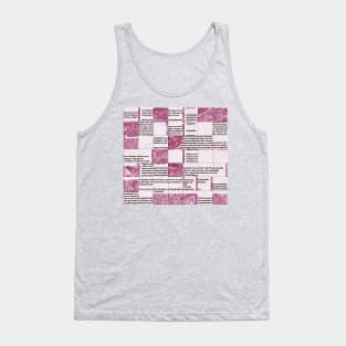 Marbled Villette Montage Tank Top